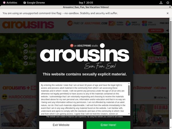 Account Premium Arousins.com