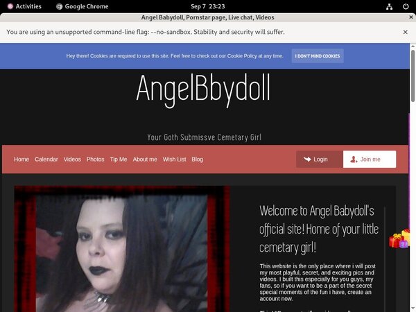 Angel Babydoll Gay Sex