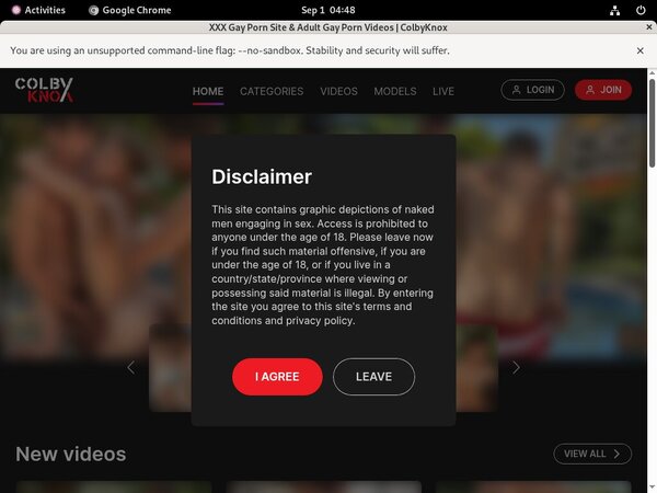 Colby Knox Account Membership