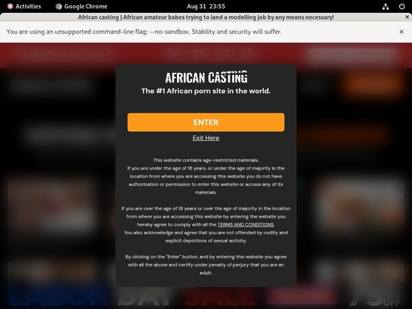 Free Account African Casting Offer