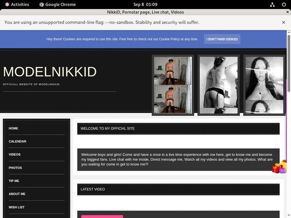 Free Modelnikki.modelcentro.com Membership Account