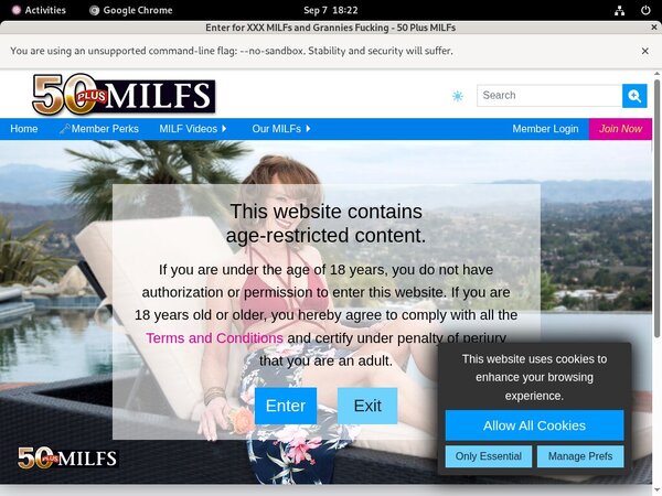 Free Pass For 50 Plus MILFs