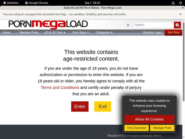 Free Porn Mega Load Passes
