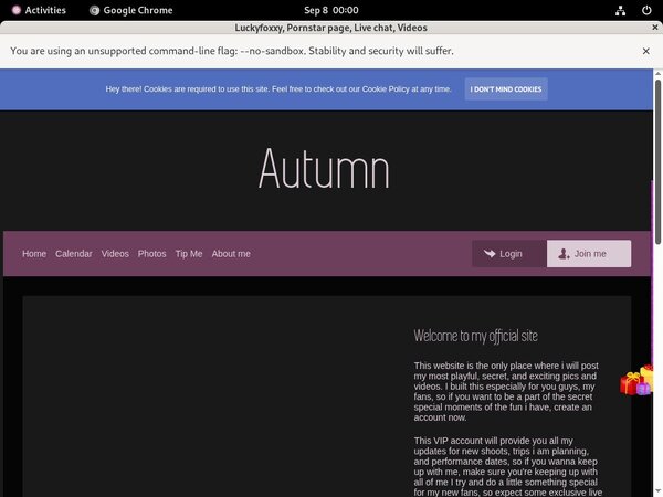 Get Luckyfoxxy Password