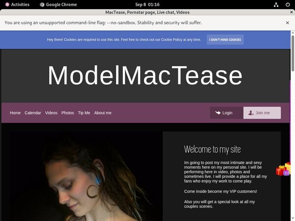 Get Mactease.modelcentro.com Trial Membership