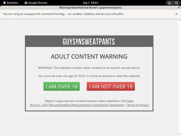 Guysinsweatpants.com Film