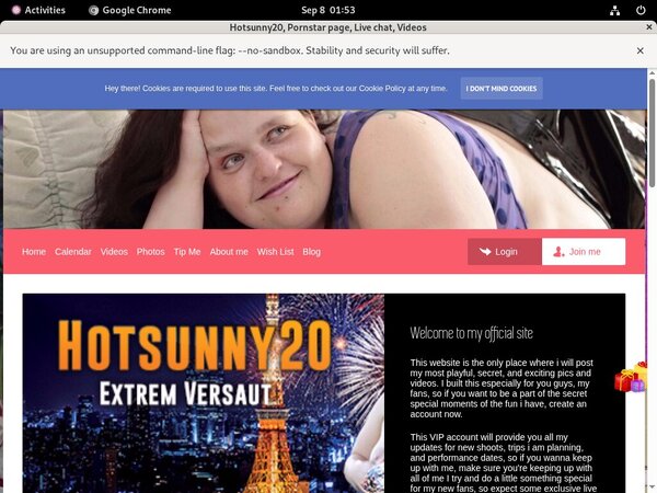 Hotsunny20.modelcentro.com Subscription