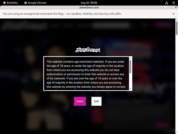 Jamesdeen.com Free Trial Join