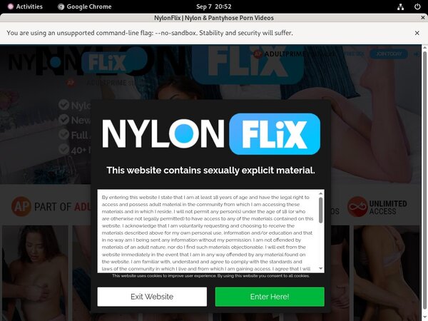 Nylonflix.com Checkout