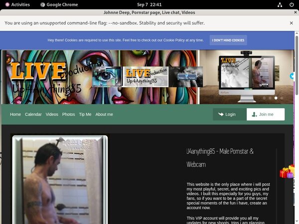 Password Up4anything85.modelcentro.com