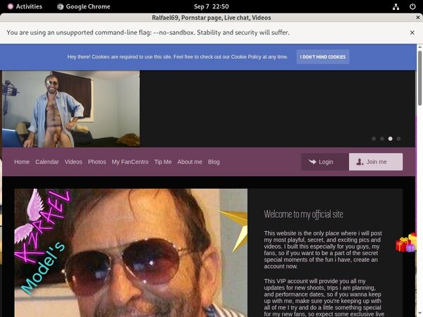 Ralfael69.modelcentro.com Trial Option