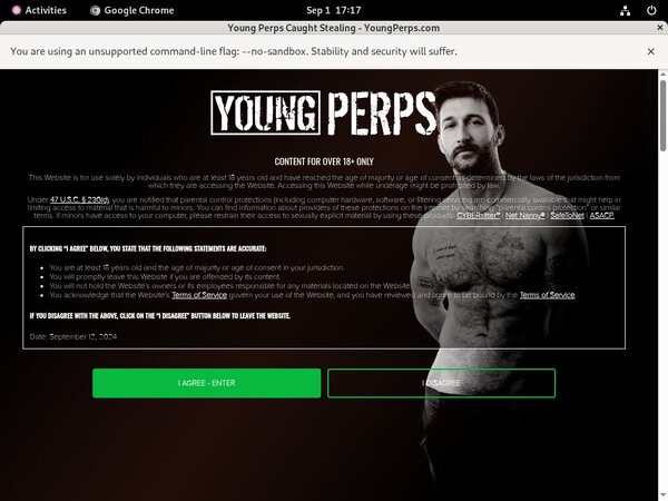 Young Perps Discount Join Page