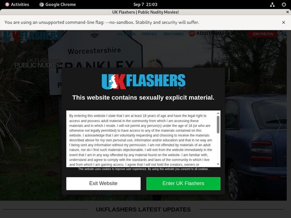 Account UK Flashers Free