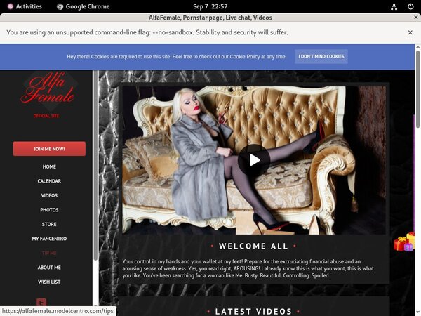 AlfaFemale Free Trial Join