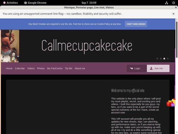 Callmecupcakeyan.modelcentro.com Fuck