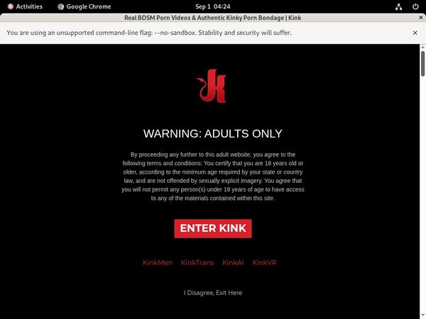 Kink Unlimited Discount Urls