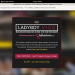 Login For Ladyboy Vice