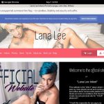 My-lana-lee Login Information
