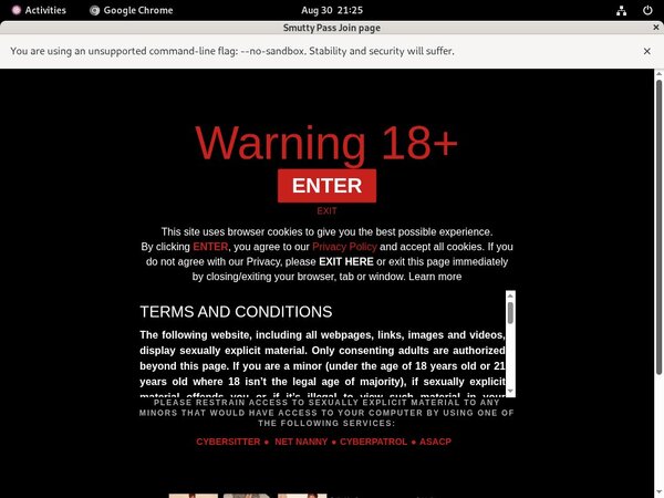 Pass Smutty Free Trial