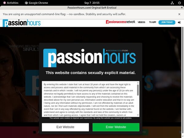 Passion Hours Free Trial Access