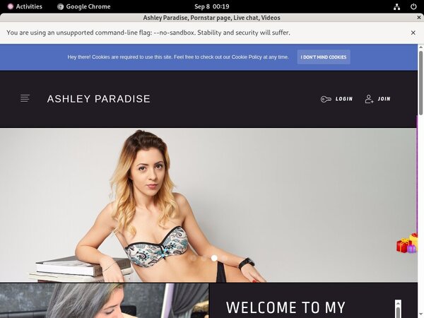 Paypal For Ashleyparadise.modelcentro.com