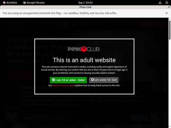 Pinkoclub.com Trial Price