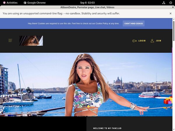 Site Rip Allisondesire.modelcentro.com