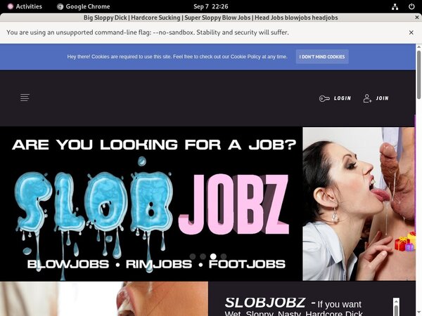 Slobjobz.com Renew Membership
