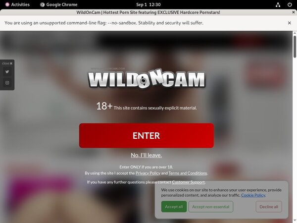 Wildoncam.com Checkout Page