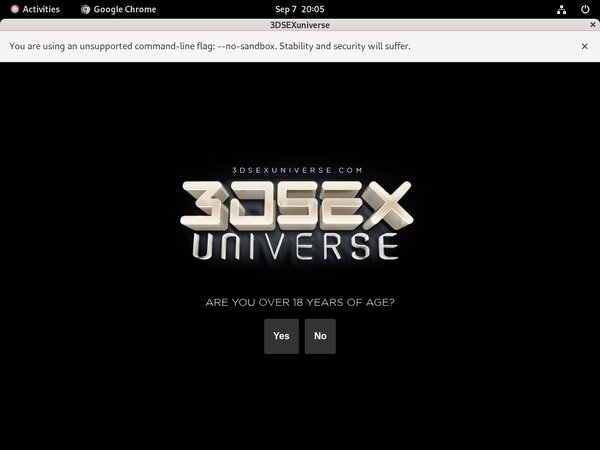 3D SexU Niverse With Bitcoin
