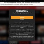 African Casting Site Rip