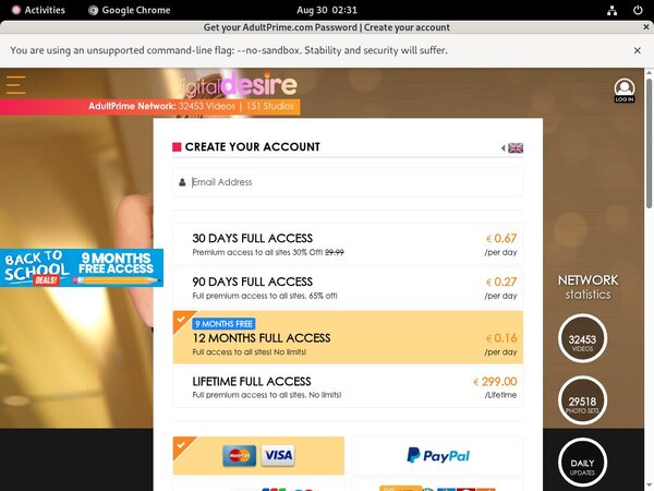 Digital Desire Paypal Deal