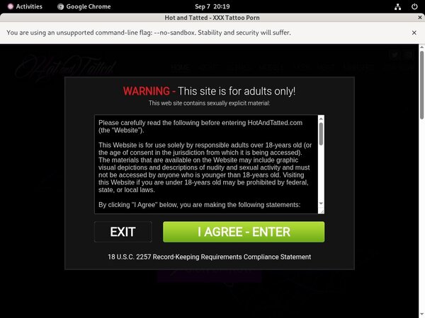 Free Hot And Tatted Membership Discount