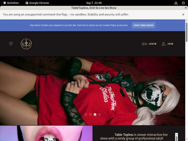 Free TableTopless Membership Trial