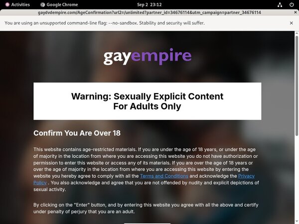Gay Empire Unlimited Webcam