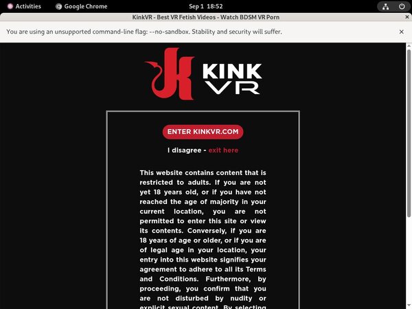 Kink VR Using Pay Pal