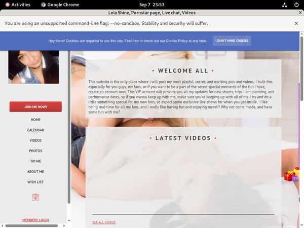 Login Lola Shine Free Trial