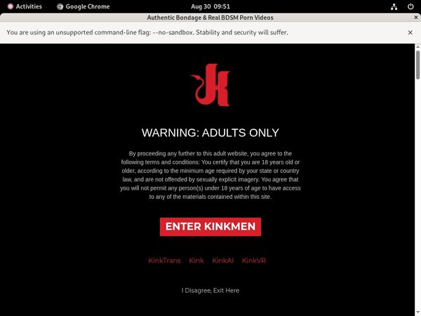 Men Kink Premium Password