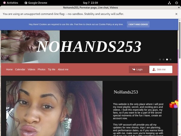 Nohands253 Login Free