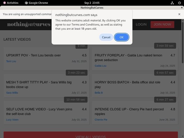 Nothingbutcurves.com Site Rip