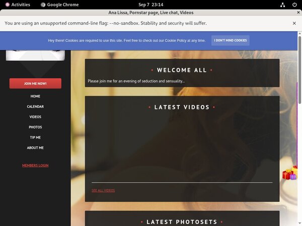 Password Free Analissa.modelcentro.com