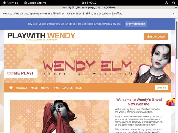 Playwithwendy.modelcentro.com Full Account