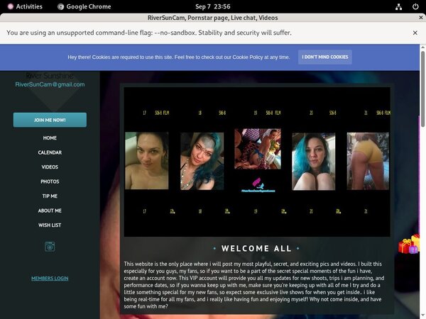 Riversuncam.modelcentro.com Member Passwords