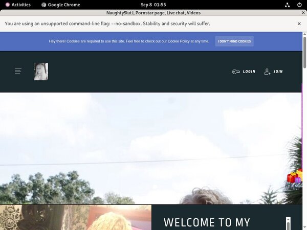 Sign Up To NaughtySlutJ