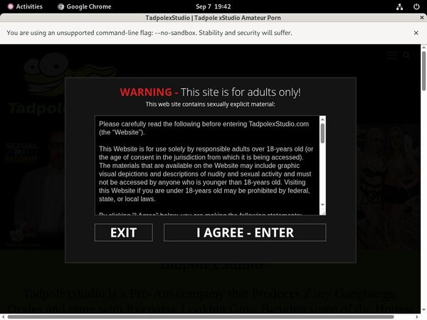 Studio X Tadpole Free Logins