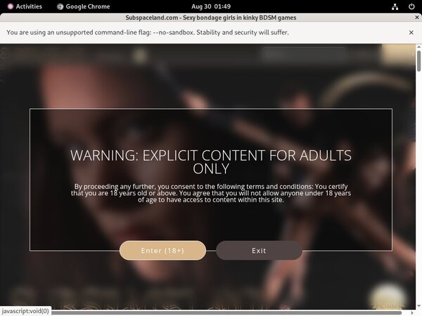 Subspaceland Sex.com