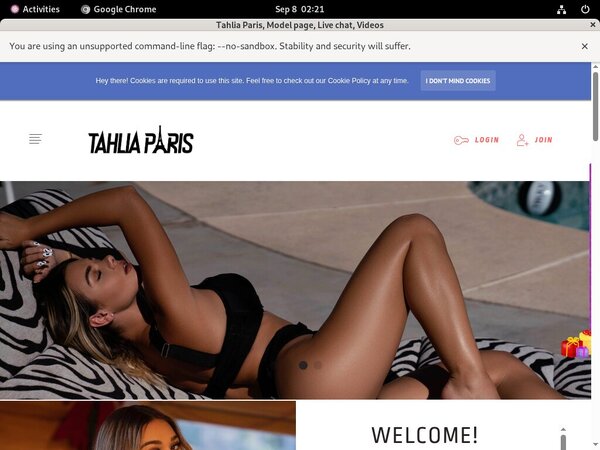 Tahlia Paris Pass Word