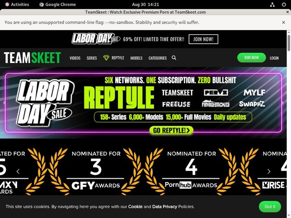 Team Skeet Paysite Discounts