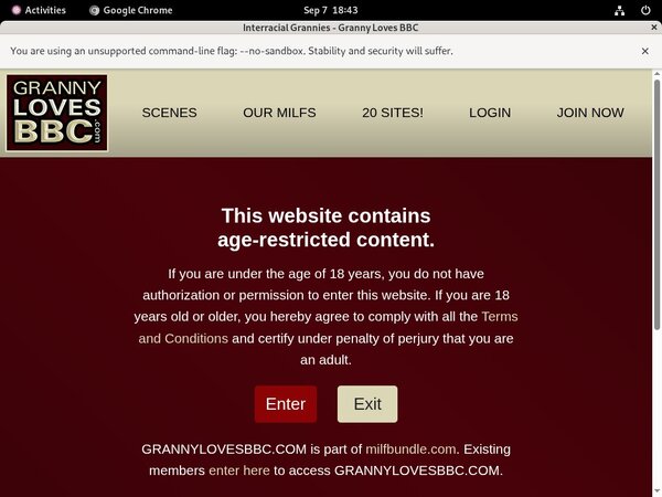 Grannylovesbbc.com Discount Trial Offer