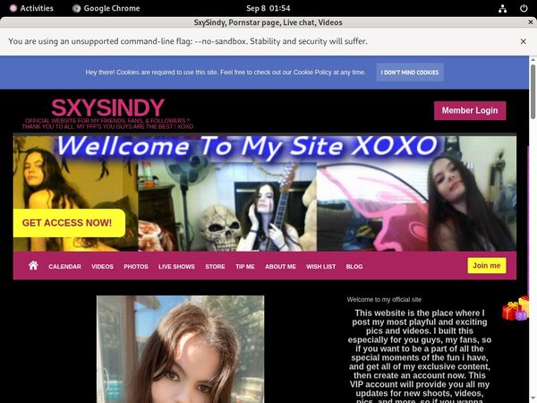 Free Working SxySindy Accounts